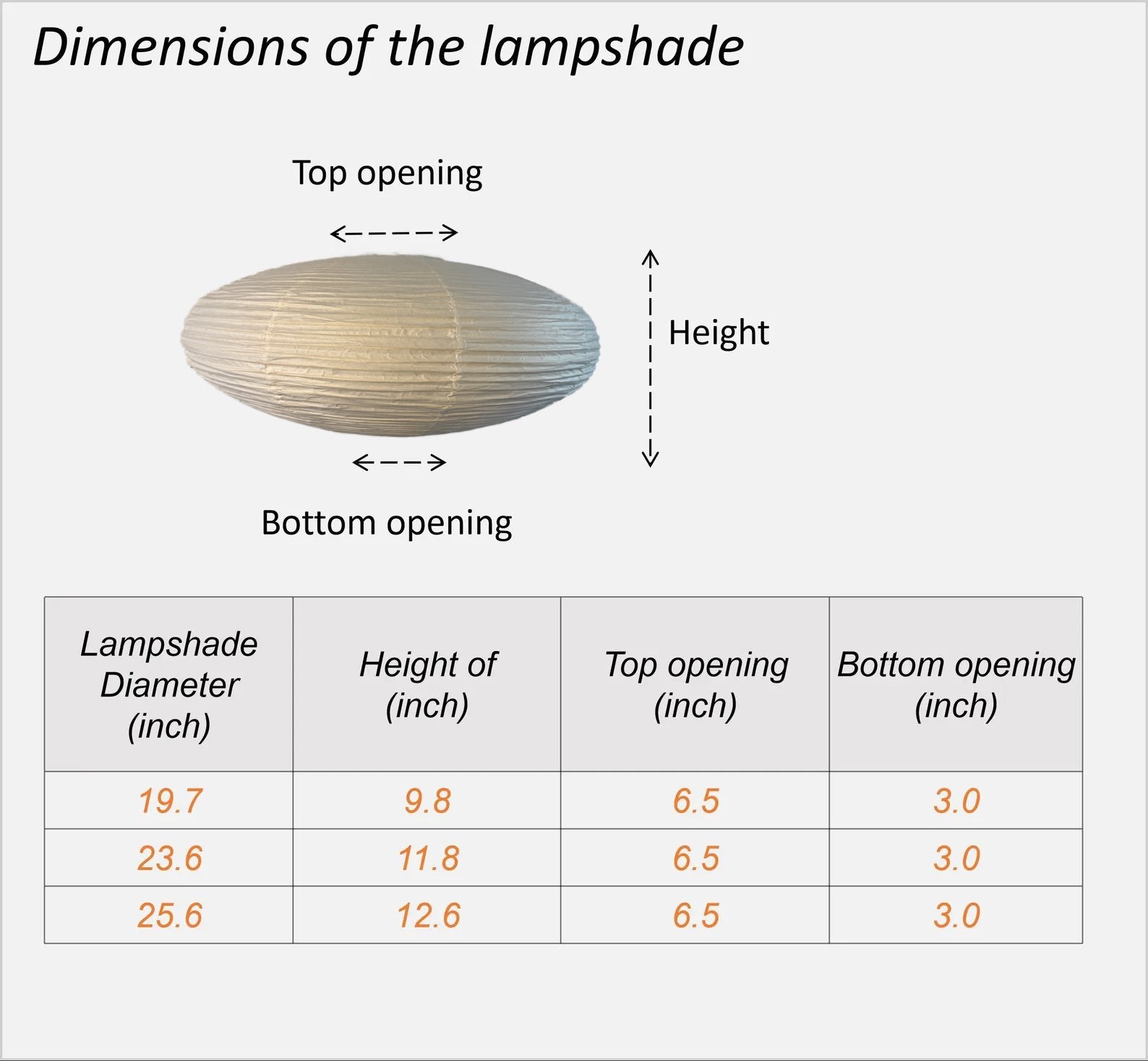 Japanese Rice Paper Lantern Pendant Light Shade (50cm-88cm) – Minimalist Paper Lampshade for Bedroom & Living Room